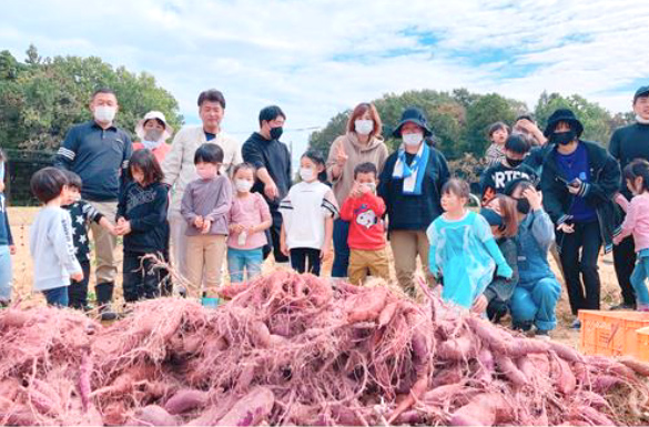 地元あわら産のさつまいも